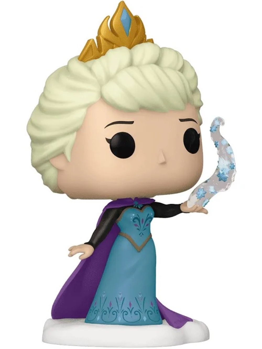 Funko Elsa Pop! Vinyl - Blue Dress with Purple Cape and Gold Tiara
